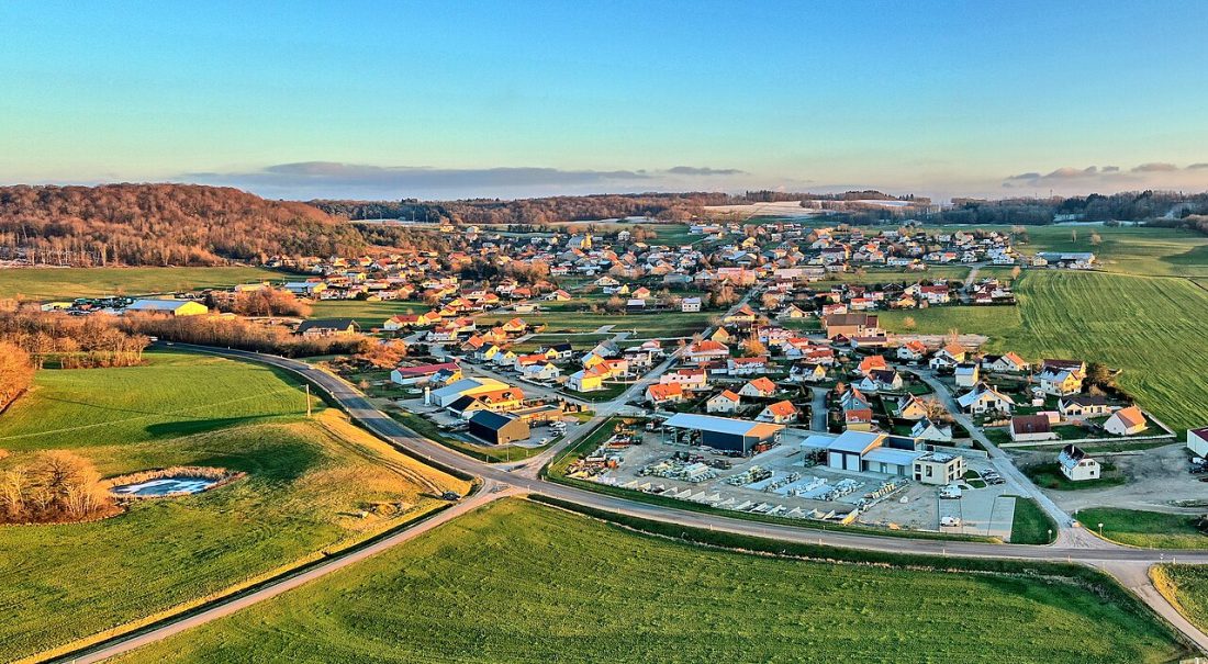 Vue de Tarcenay-Foucherans