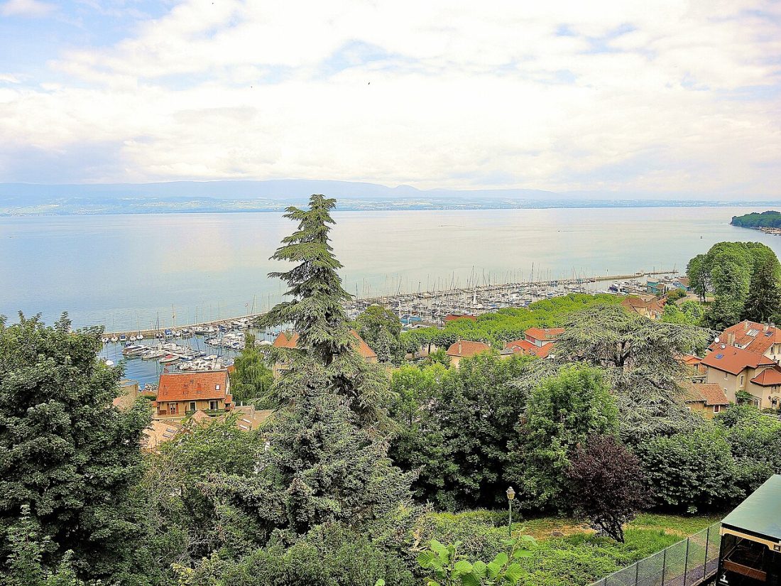 Vue de Thonon-les-Bains