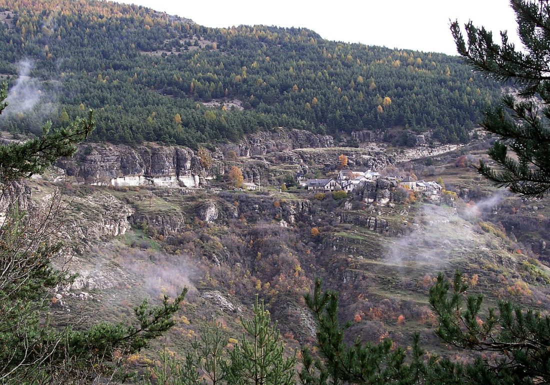 Vue de Thorame-Haute