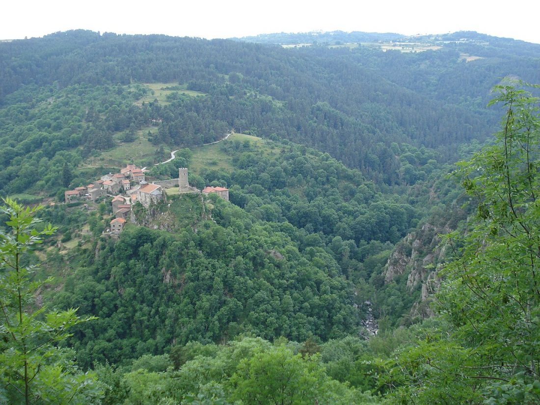 Vue de Tiranges