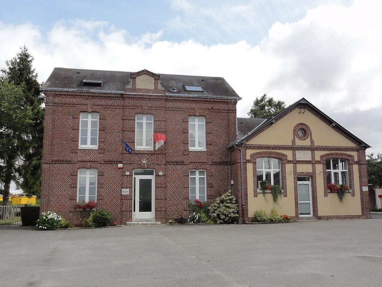 Vue de Touffreville-la-Corbeline