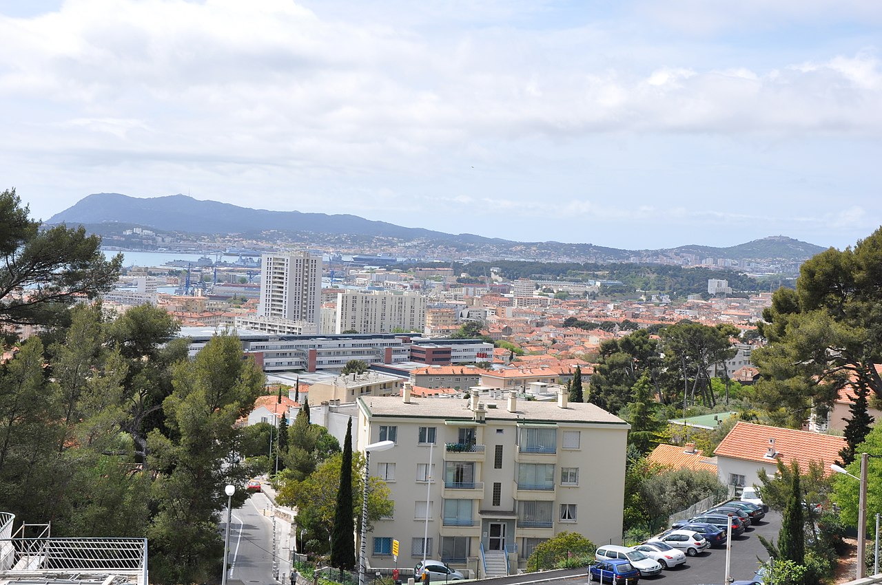 Vue de Toulon