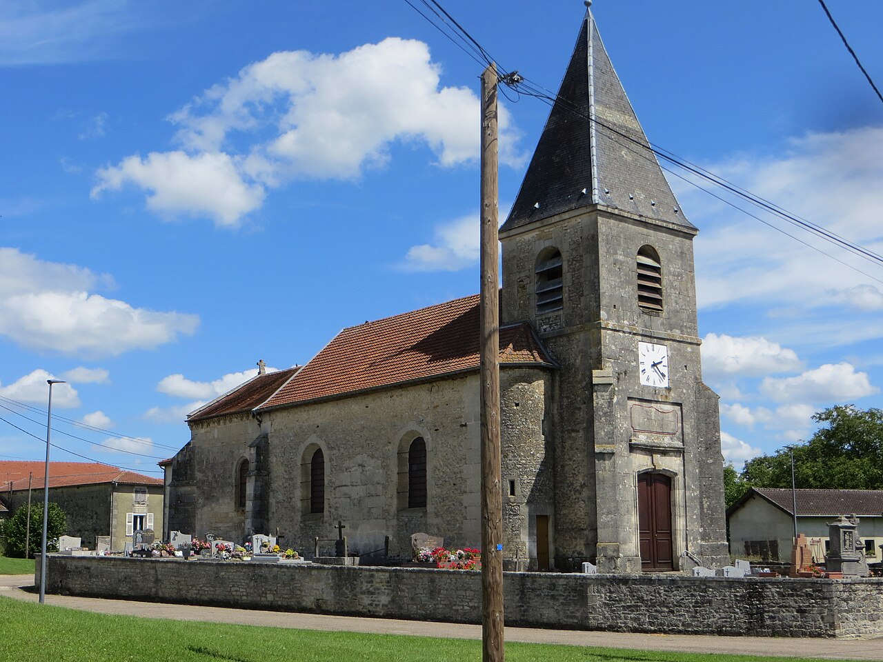 Vue de Troisfontaines-la-Ville