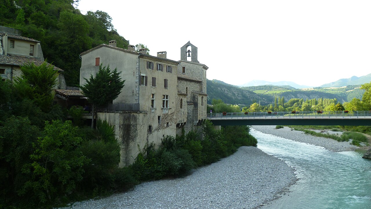Vue de Vachères-en-Quint
