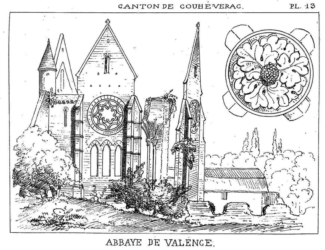 Vue de Valence-en-Poitou