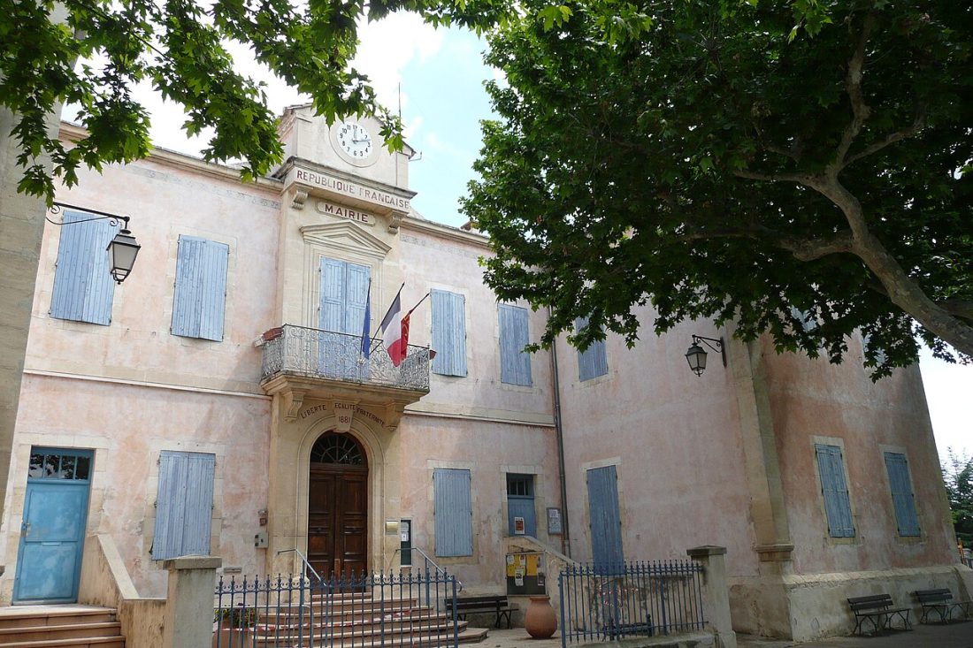 Vue de Vallabrègues