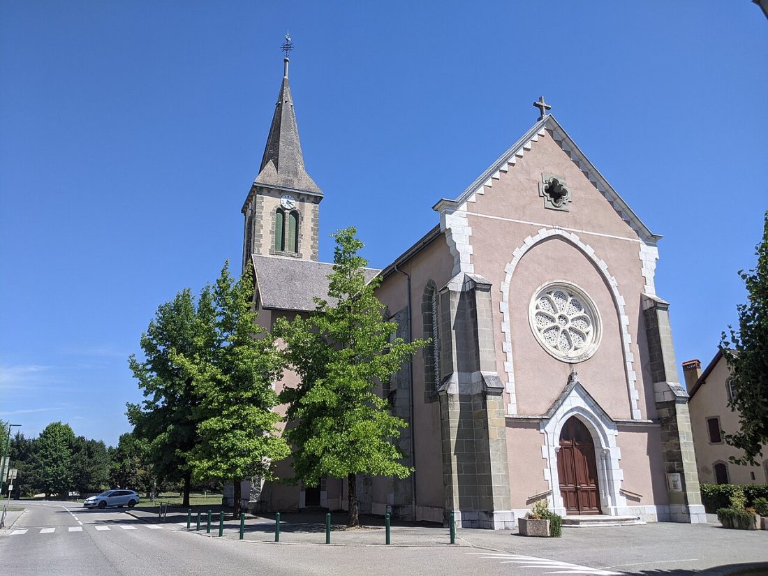 Vue de Vallières-sur-Fier