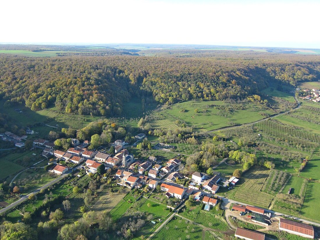Vue de Varnéville