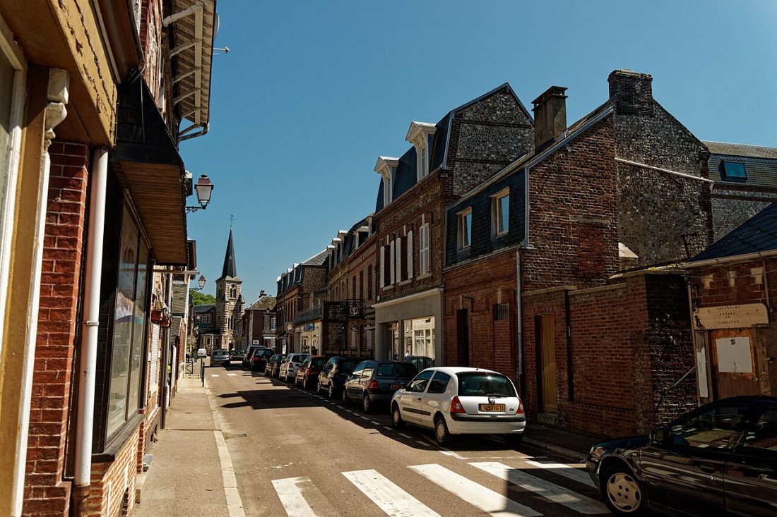 Vue de Vattetot-sur-Mer