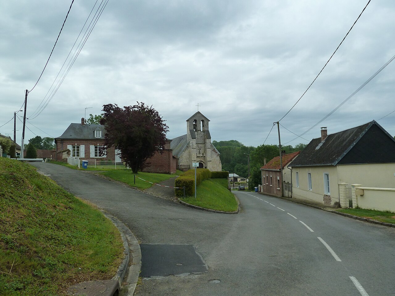 Vue de Vauchelles-lès-Authie