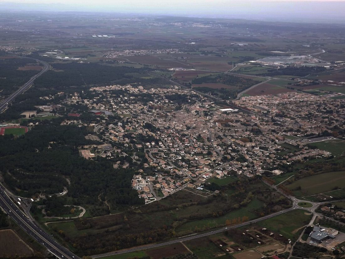Vue de Vergèze