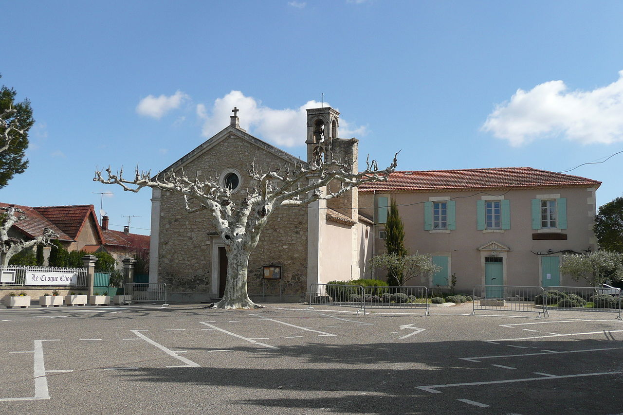 Vue de Verquières