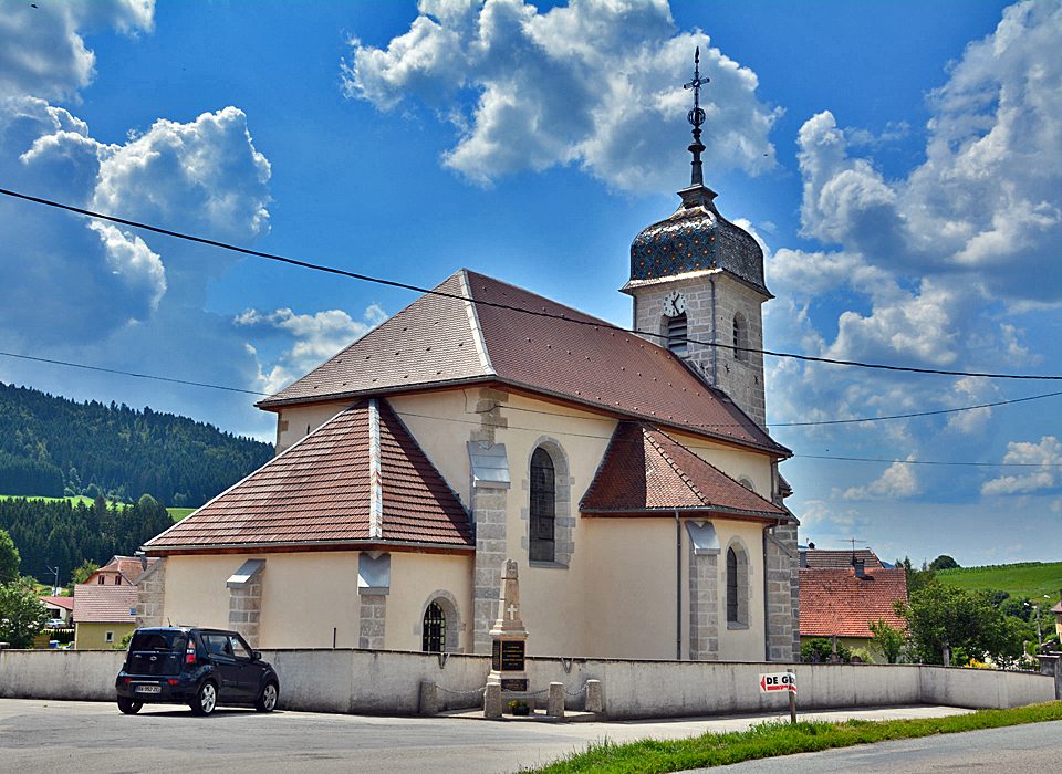 Vue de Verrières-de-Joux
