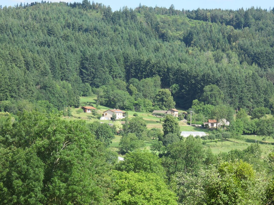 Vue de Vêtre-sur-Anzon