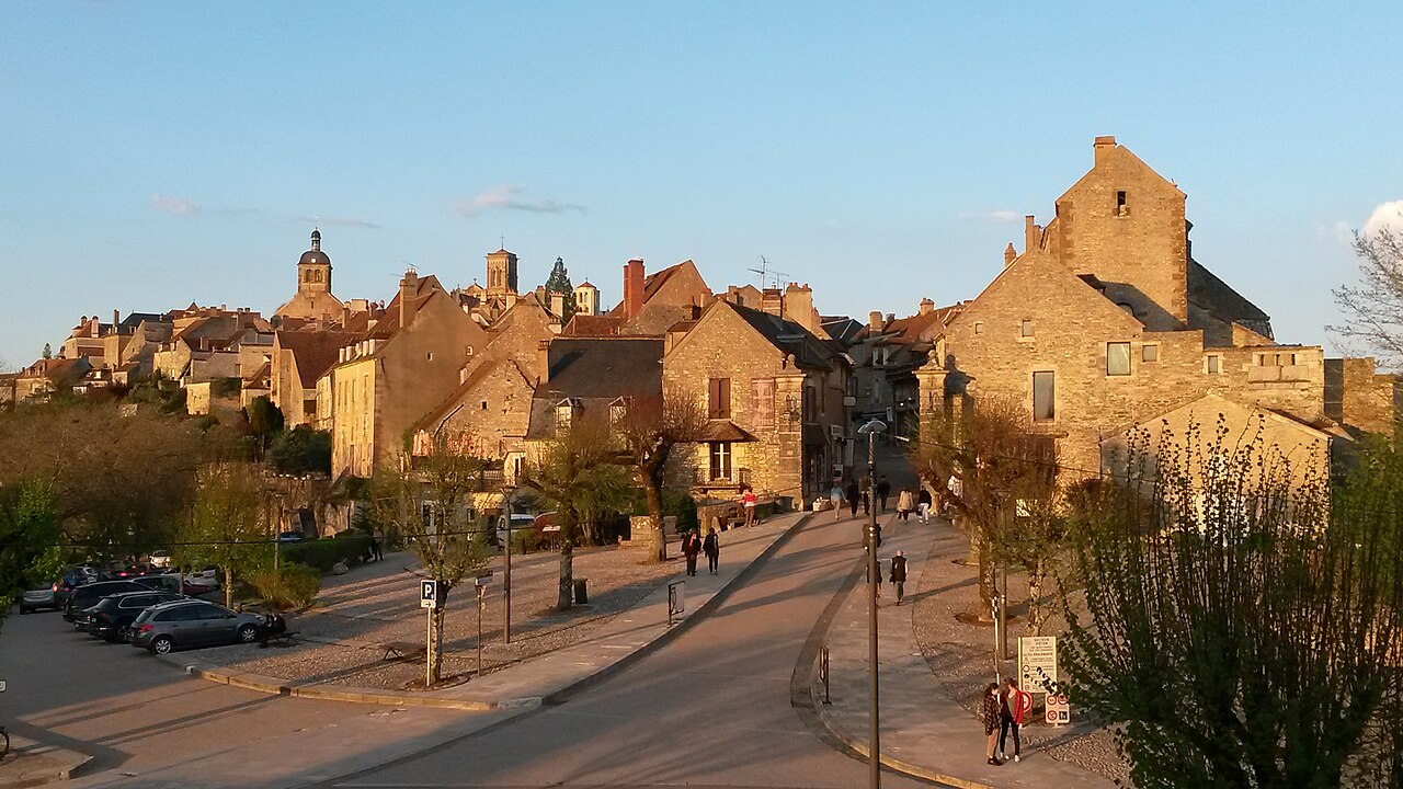 Vue de Vézelay