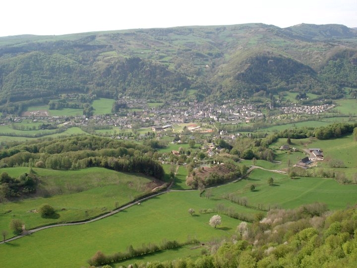 Vue de Vic-sur-Cère