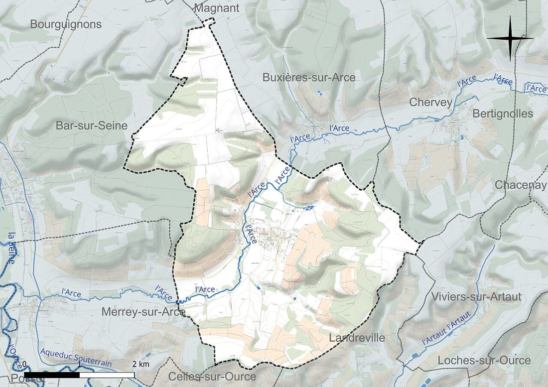 Vue de Ville-sur-Arce