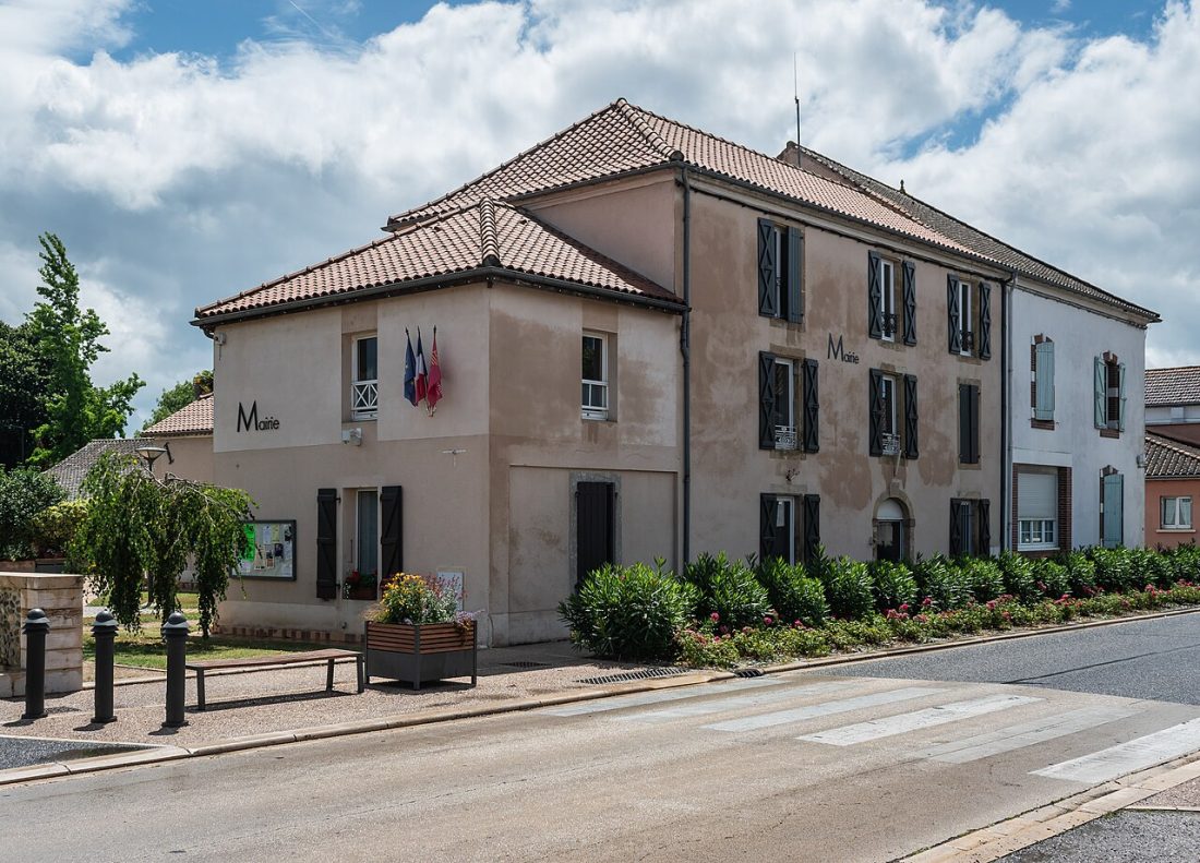 Vue de Villecomtal-sur-Arros