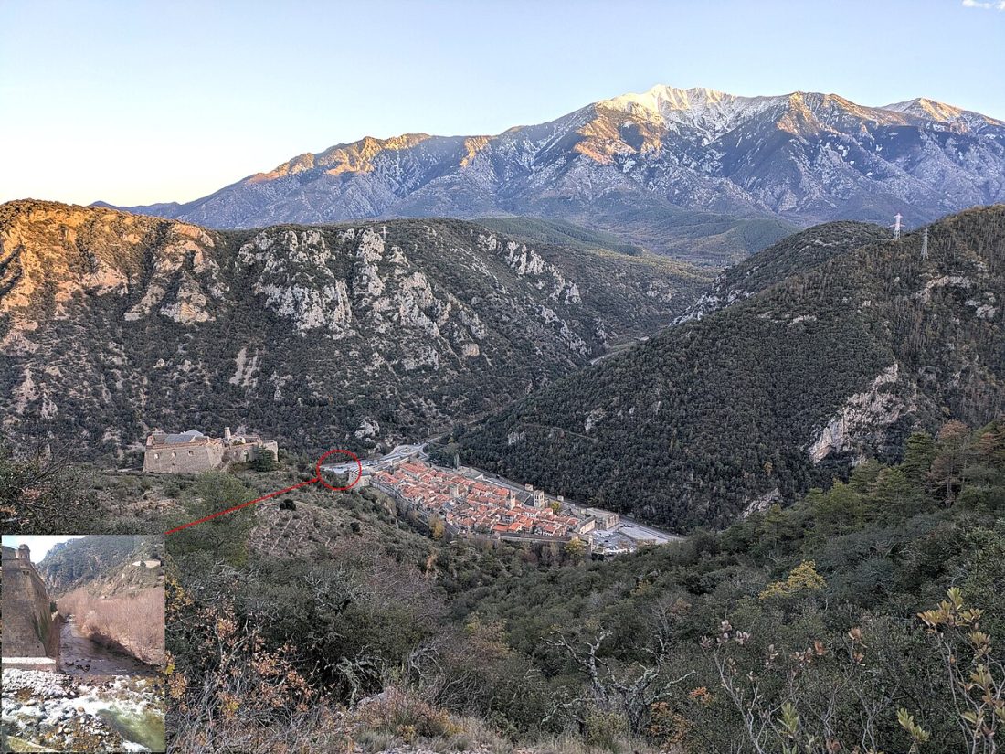 Vue de Villefranche-de-Conflent