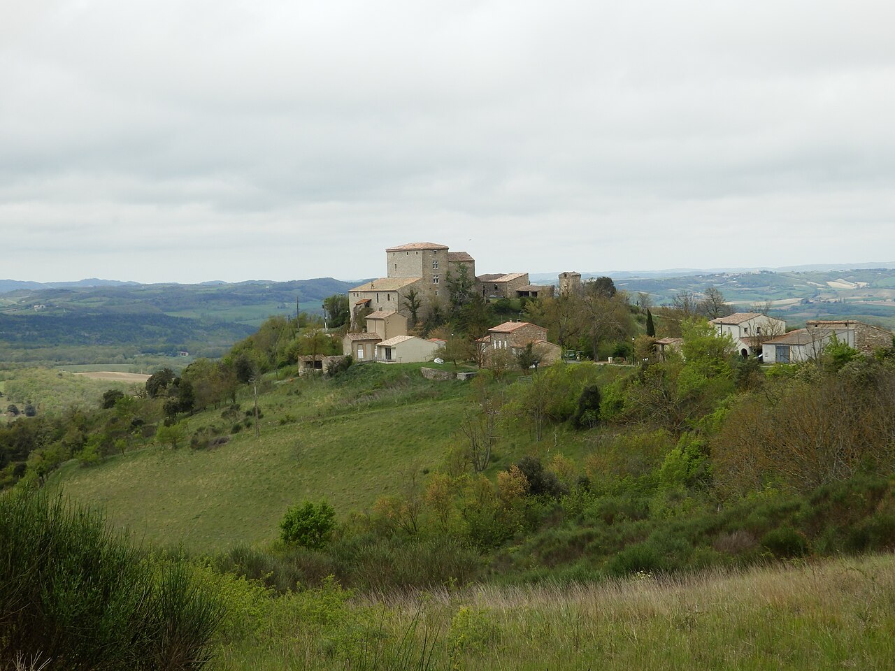 Vue de Villelongue-d'Aude