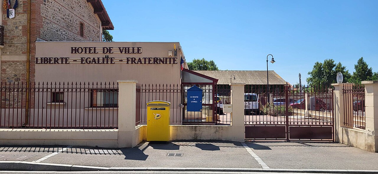Vue de Villeneuve-la-Rivière
