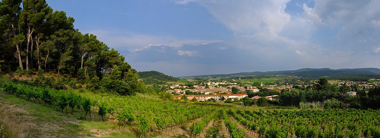 Vue de Villeneuve-Minervois