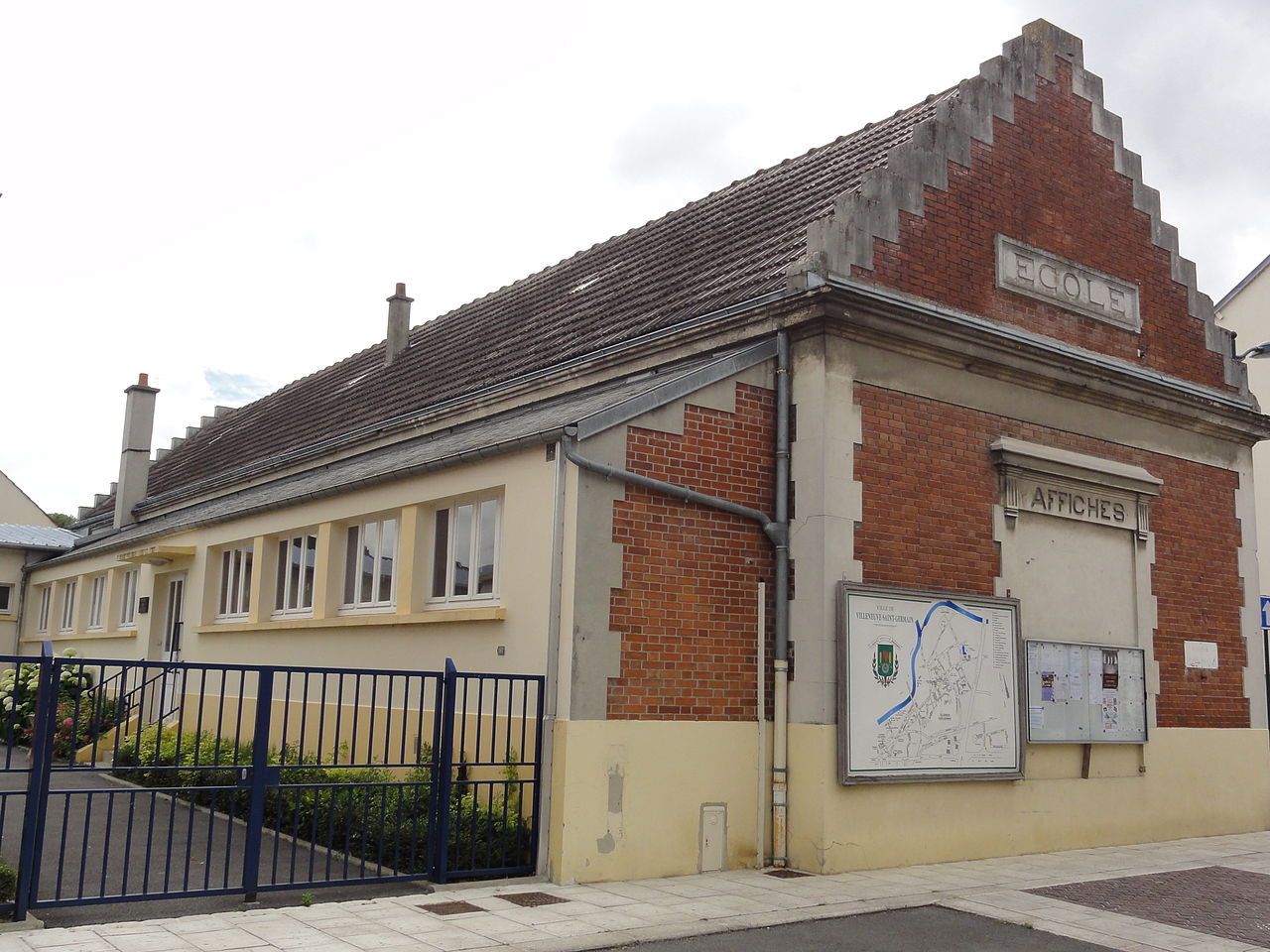 Vue de Villeneuve-Saint-Germain
