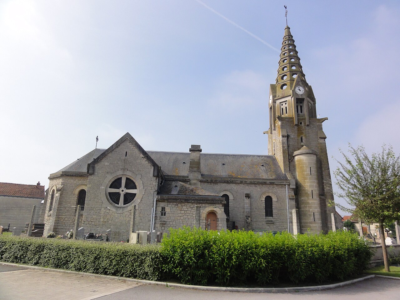 Vue de Villeneuve-sur-Aisne