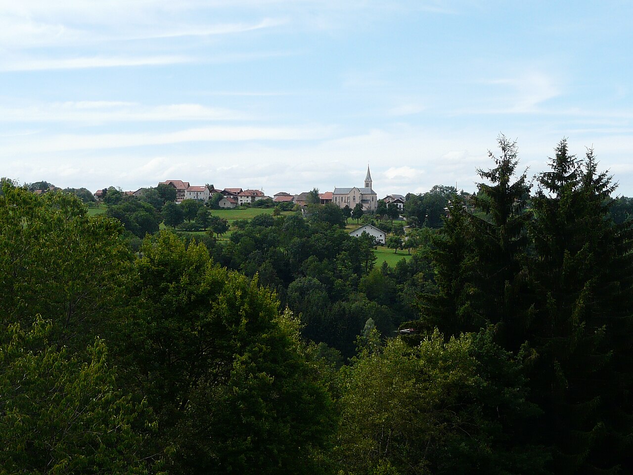 Vue de Vinzier