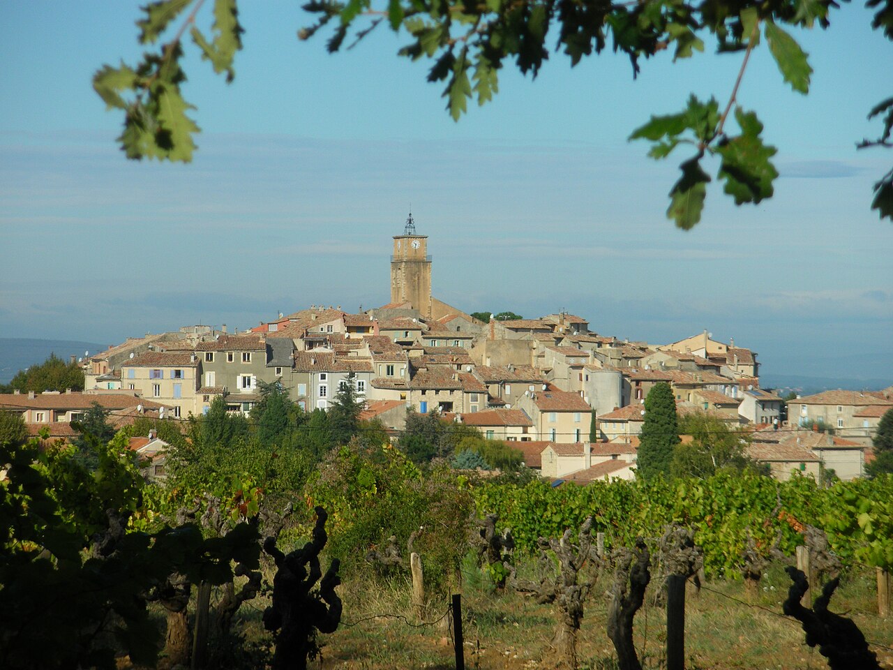 Vue de Violès