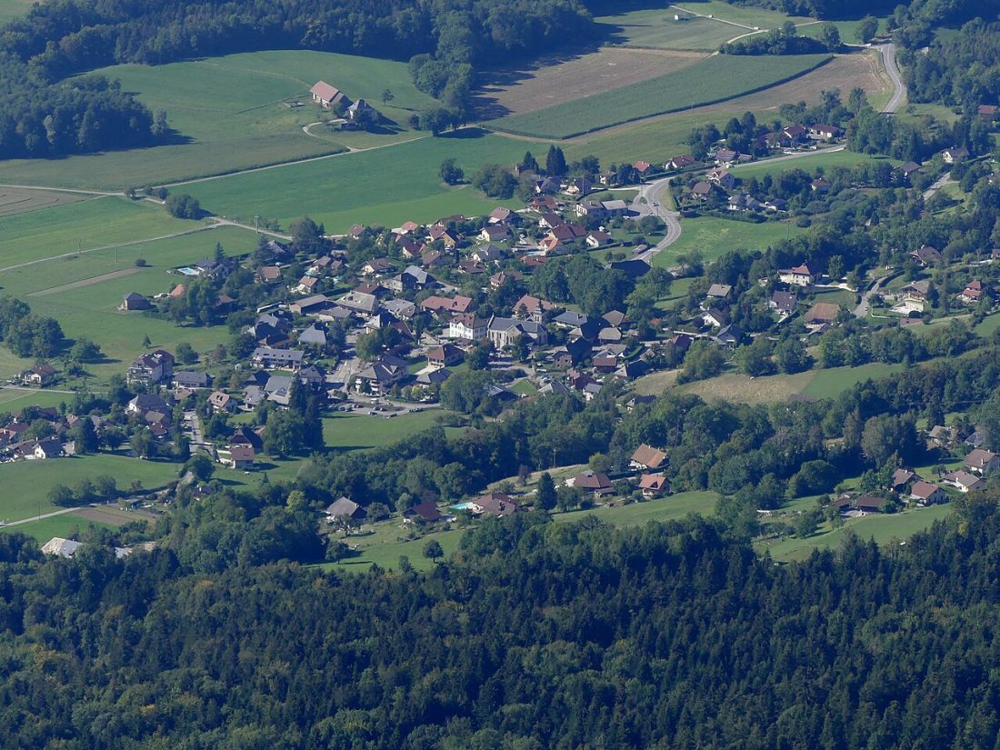 Vue de Viuz-la-Chiésaz