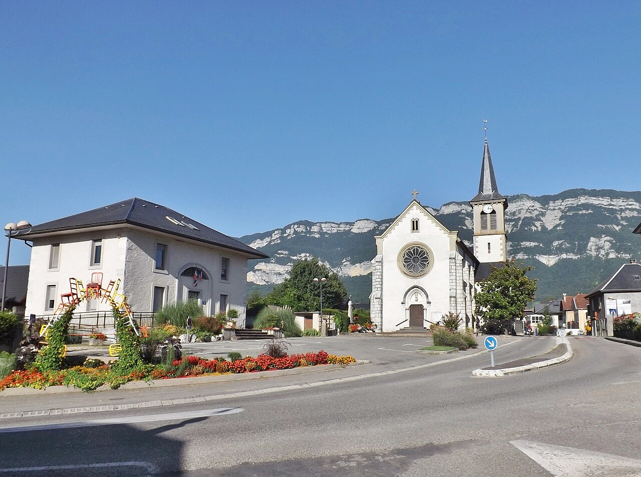 Vue de Viviers-du-Lac