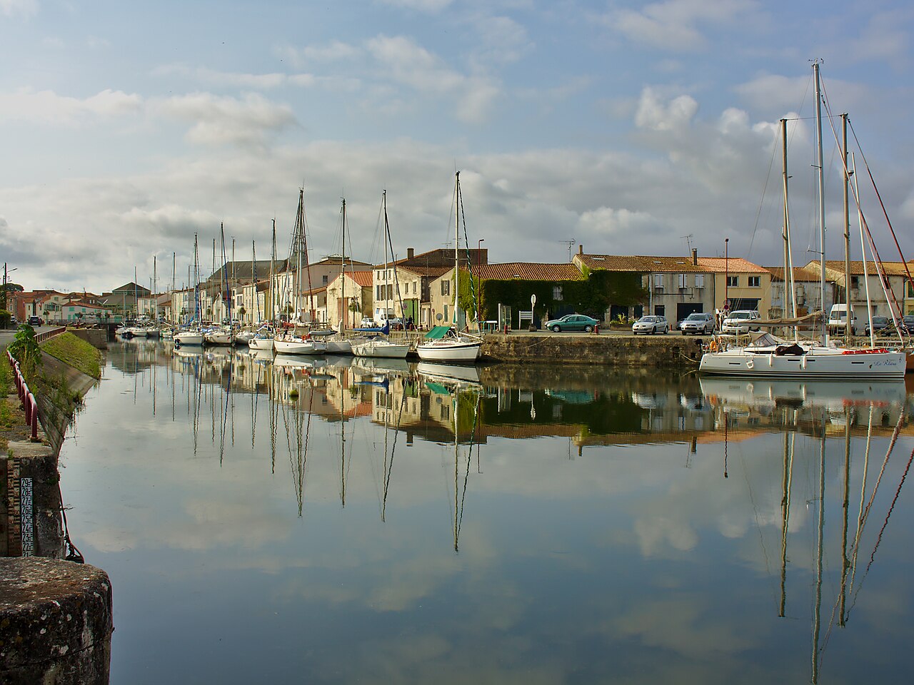 Vue de Vouillé-les-Marais