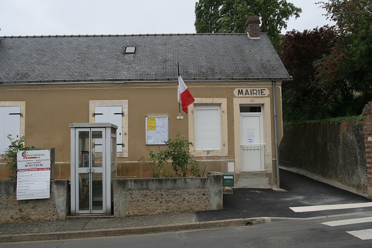 Vue de Vouvray-sur-Huisne