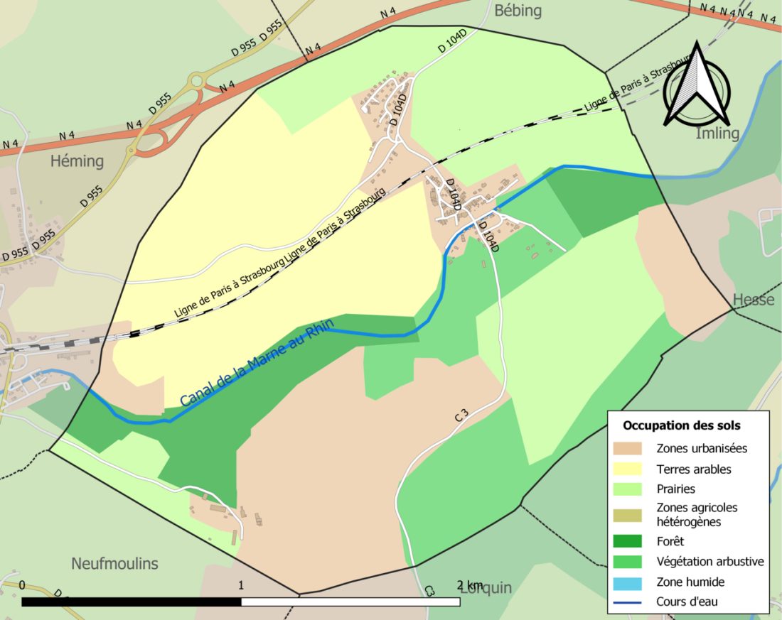 Vue de Xouaxange