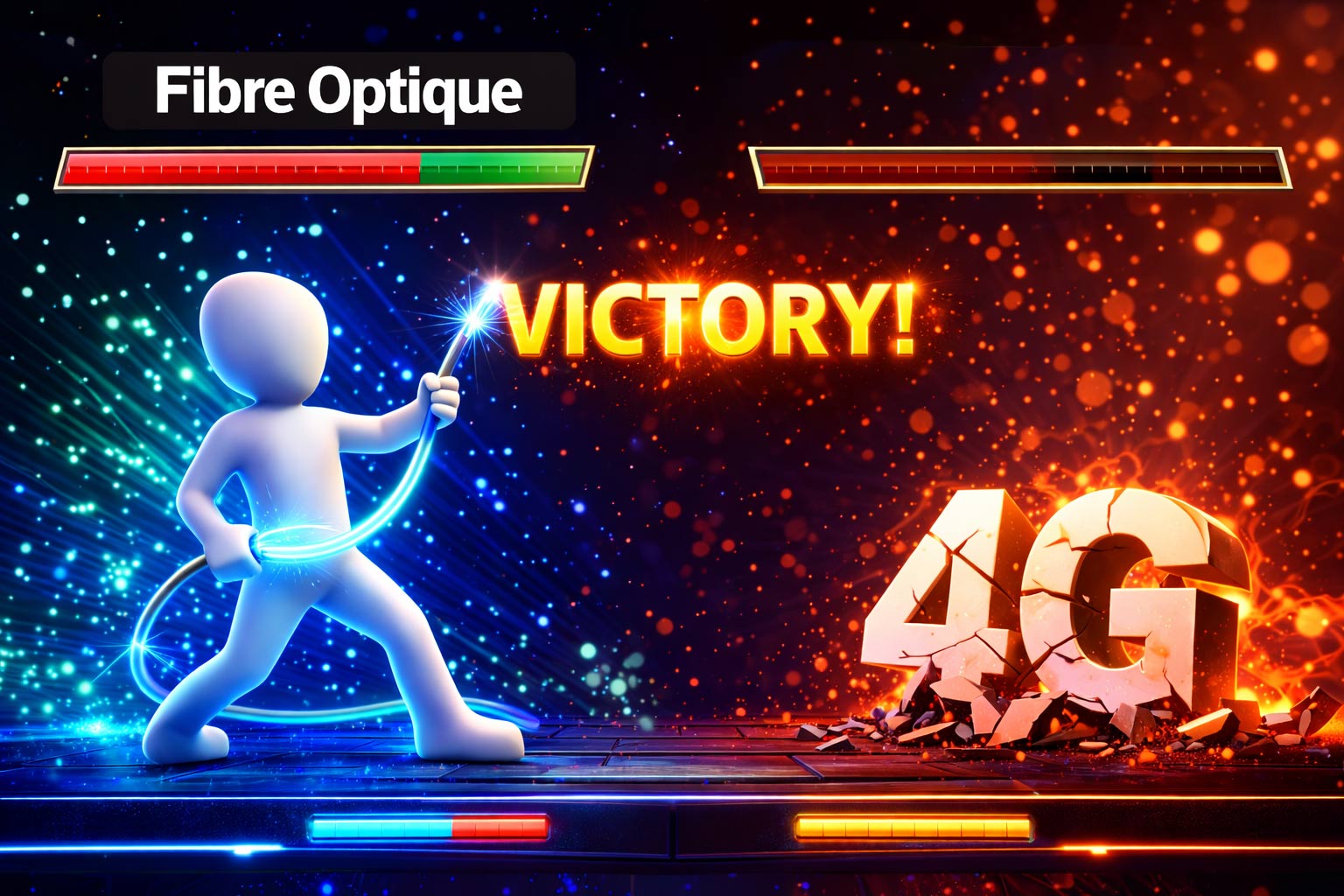 Fibre Optique VS 4G